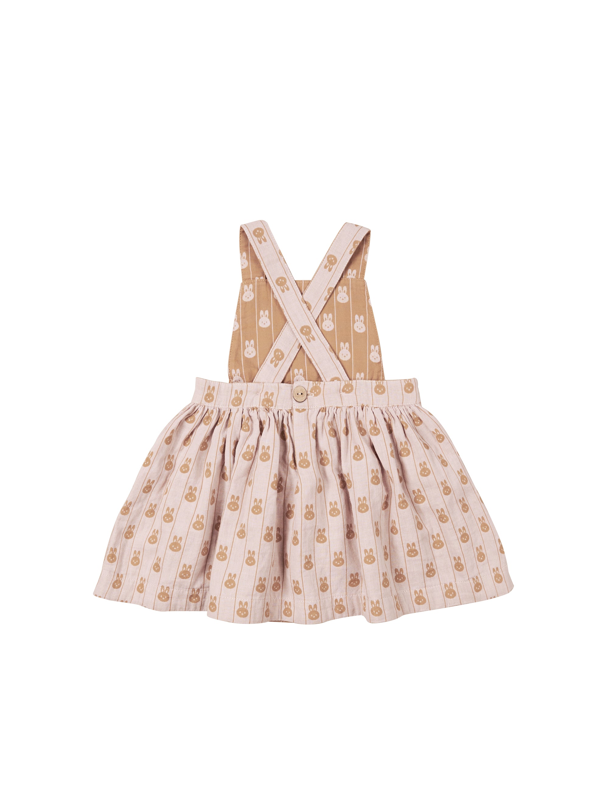 Bunny Stripe Reversible Pinafore – The Child Hood